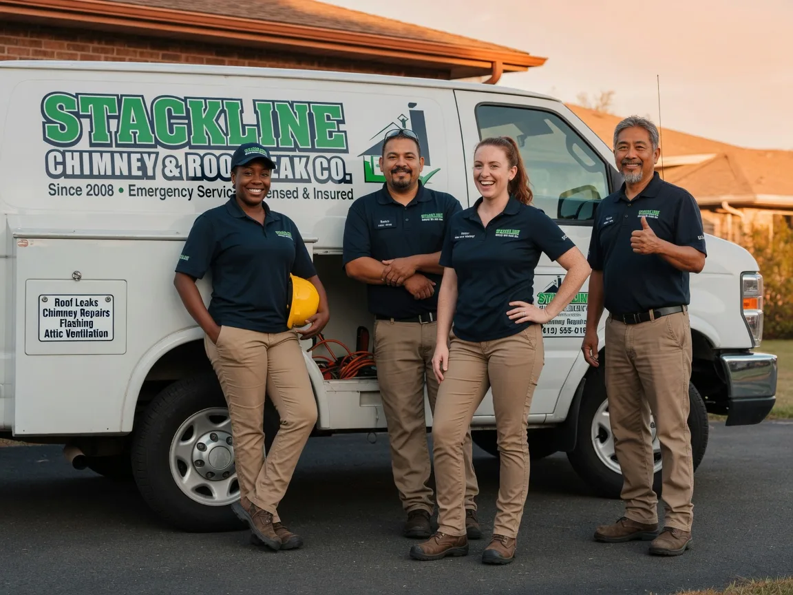 Chimney flashing repair company in Roberts, IL